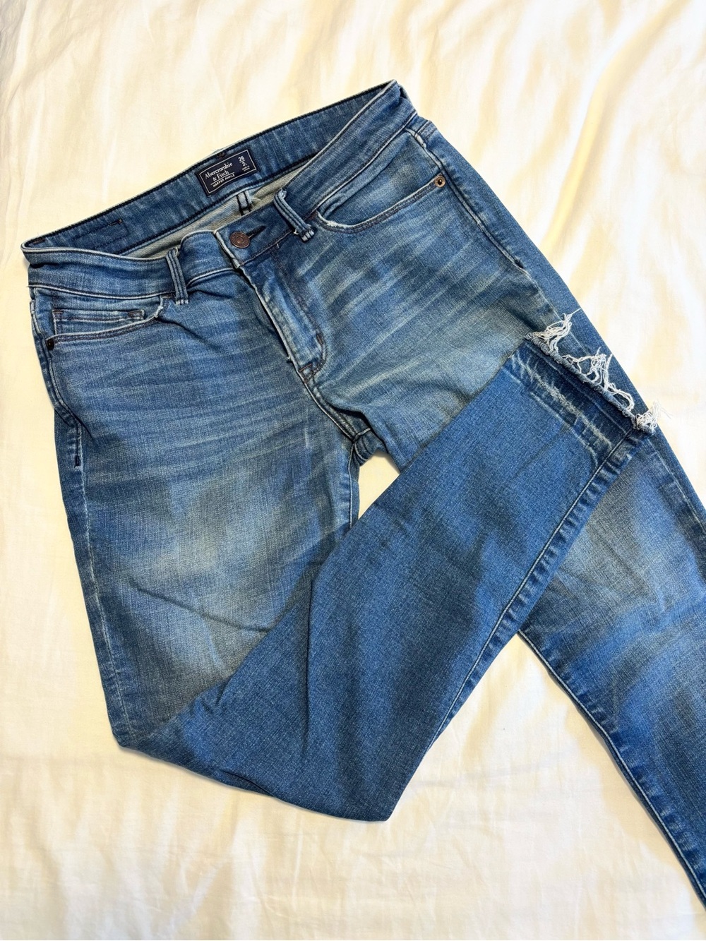 A&F skinny jeans